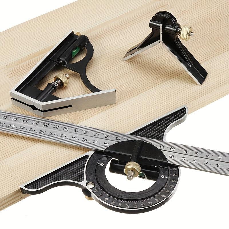 Adjustable Combination Square 300mm Engineer Measuring Tool