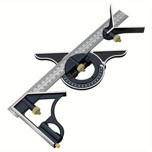 Adjustable Combination Square 300mm Engineer Measuring Tool