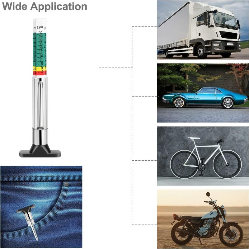Portable Smart Tire Tread Depth Gauge