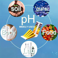 PH 1-14 Test Paper with Storage Box for Experiments