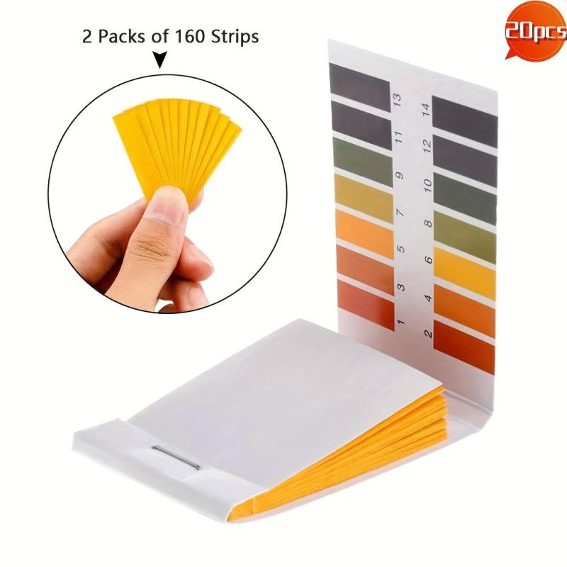 PH 1-14 Test Paper with Storage Box for Experiments