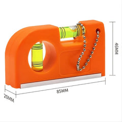 Magnetic Spirit Level Bubble Ruler Horizontal Ruler For DIY Balance