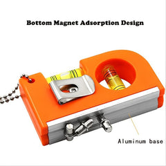 Magnetic Spirit Level Bubble Ruler Horizontal Ruler For DIY Balance