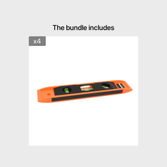 9 Inch Magnetic Spirit Level 3 Bubble Mini Portable