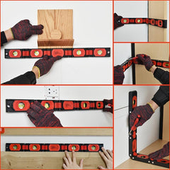 23-Inch Foldable Level Meter Angle Measurement Woodworking Tools