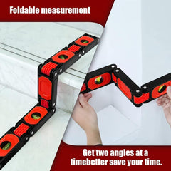 23-Inch Foldable Level Meter Angle Measurement Woodworking Tools