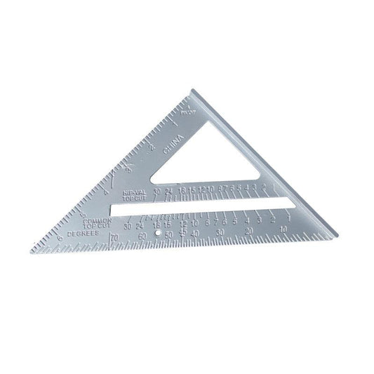 Aluminum Alloy Triangle Ruler Speed Square Measuring Tape for Construction Tools