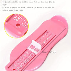 Baby Foot Measuring Instrument for Shoe Size 0-6 Years