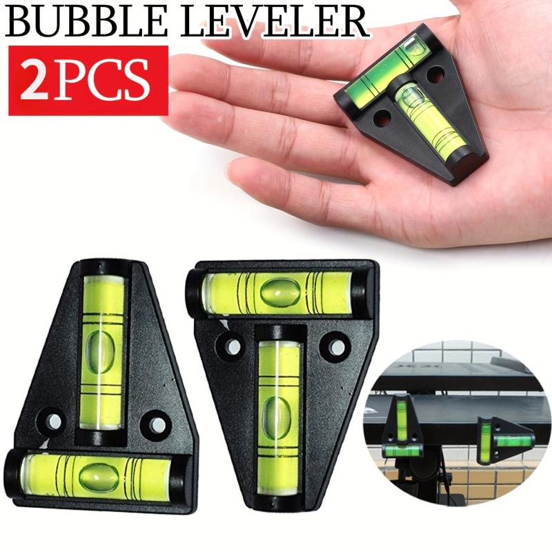 2pcs T type Spirit Level Mini Two Ways T type Styles Spirit Level Bubble