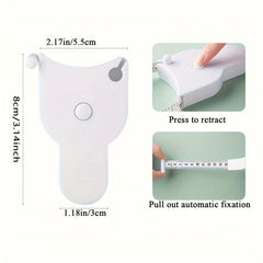 Mini Tape Measure Leather Ruler Soft Ruler High Precision 200cm Meter Measure