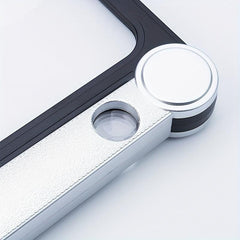 5X Magnifier Foldable Large Rectangular Reading Magnifier for Low Vision Seniors