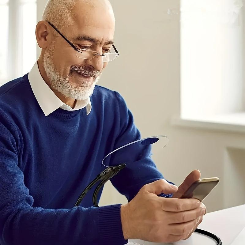 Large Full Page View Magnifying Glass for Seniors Men and Women