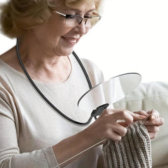 Large Full Page View Magnifying Glass for Seniors Men and Women
