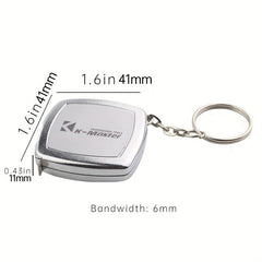 Small Tape Measure Keychain 200cm Portable Pocket Compact Tool