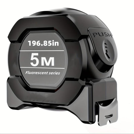 Fluorescent Self-locking Tape Measure 5m High Precision Wear-resistant Steel