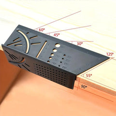3D Angle Ruler Stop Type Fixed Gauge Tool