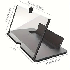 Hand Pull Bracket 3D HD Magnifying Glass Projector