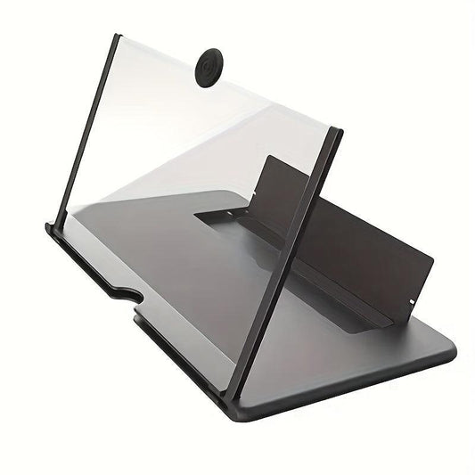 Hand Pull Bracket 3D HD Magnifying Glass Projector