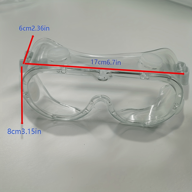 Safety Goggles Anti-splash Protective Glasses Transparent Dustproof Goggles