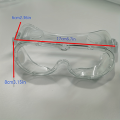 Safety Goggles Anti-splash Protective Glasses Transparent Dustproof Goggles