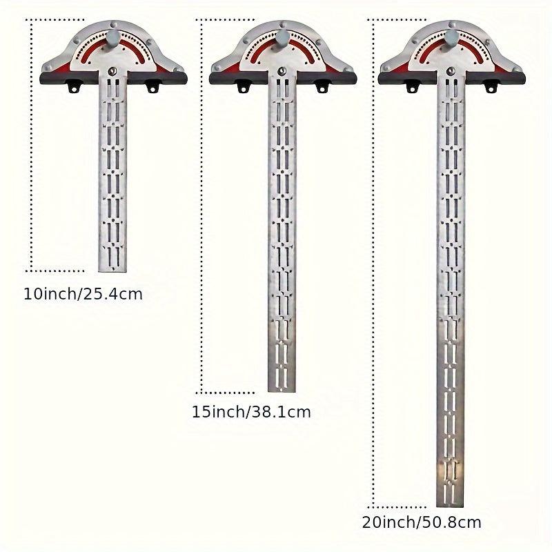 Woodworking Ruler Set: Edge, Angle, & More
