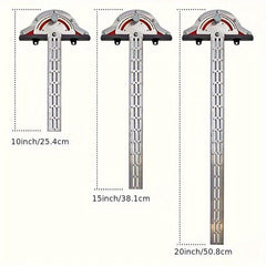 Woodworking Ruler Set: Edge, Angle, & More