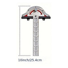 Woodworking Ruler Set: Edge, Angle, & More