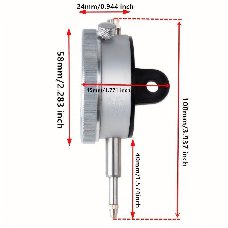 0-10mm Mechanical Dial Indicator Probe Test Gauge
