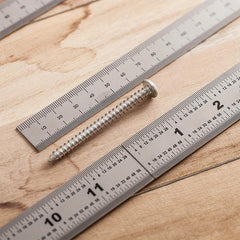 Stainless Steel High Precision Metal Ruler 6 8 12 50 8 Cm Steel Ruler