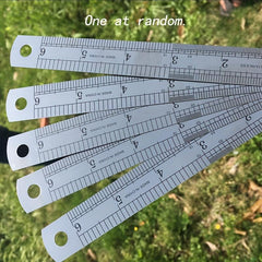 Stainless Steel High Precision Metal Ruler 6 8 12 50 8 Cm Steel Ruler