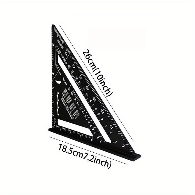 PMMJ Triangular Ruler Woodworking Measuring Tool 30 48 Cm Metric