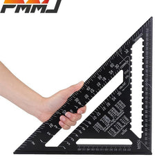 PMMJ Triangular Ruler Woodworking Measuring Tool 30 48 Cm Metric