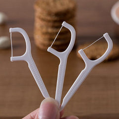100pcs Dental Floss Picks for Professional Cleaning