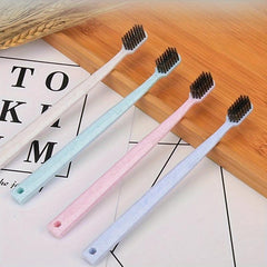 4pcs Ultra Soft Micro Nano Toothbrush Extra Soft Bristles
