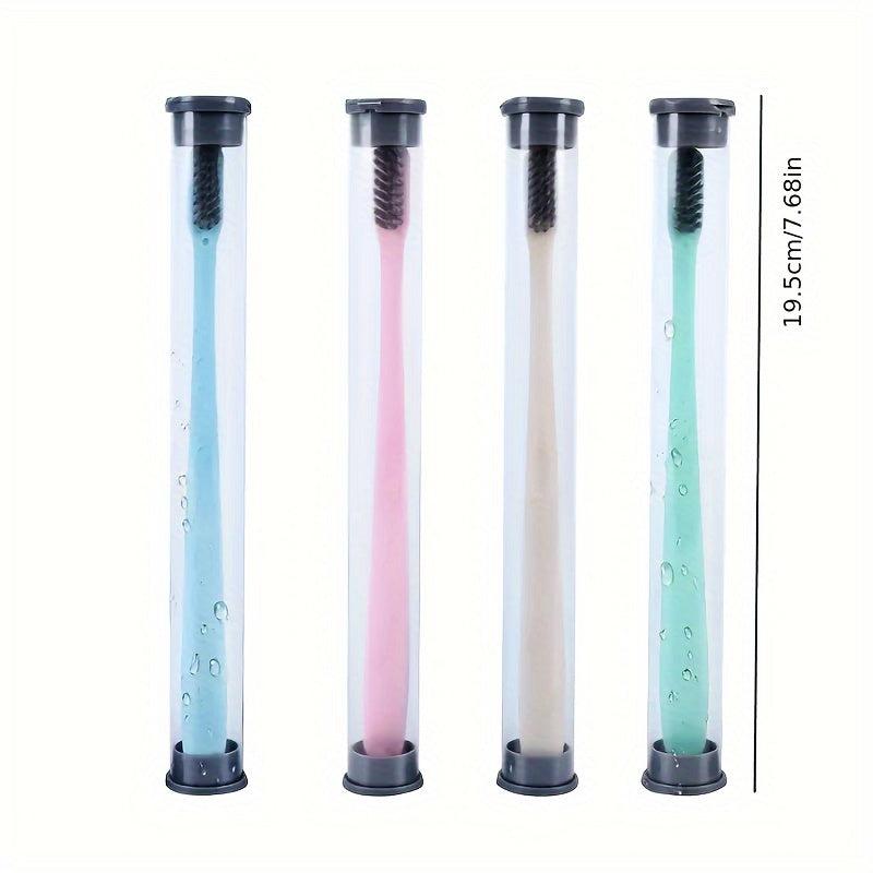 4pcs Ultra Soft Micro Nano Toothbrush Extra Soft Bristles