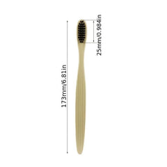 10pcs Bamboo Toothbrush Soft Hair Eco Friendly Oral Care