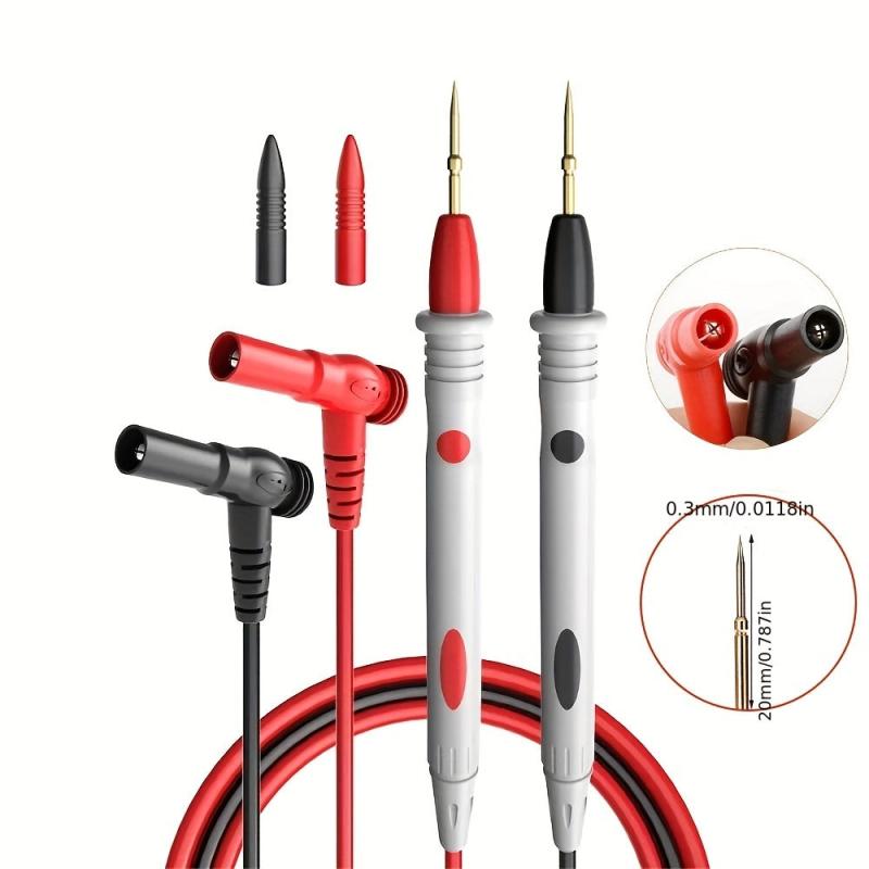 Universal Probe Test Leads Pin for Digital Multimeter Needle Tip Meter 20A