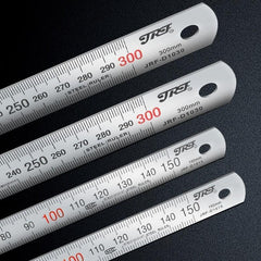 Metal Ruler 300mm 150mm Stainless Steel with Conversion Table