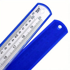 Stainless Steel Ruler 8 12 50 Double Sided Thickened Steel Ruler