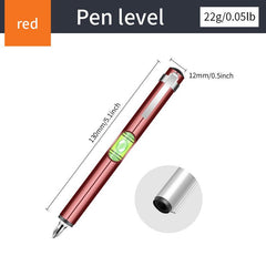 Portable High Precision Level Meter Pocket Tool with Hexagonal Drill Bit