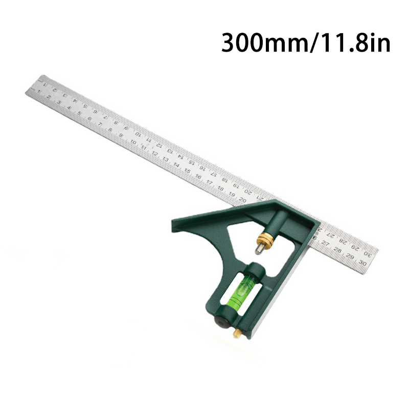 3 in 1 Stainless Steel Angle Ruler Set Portable Adjustable & Multifunctional