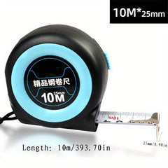 Self-locking Steel Tape Measure 3.5-10m Thick Rubber Woodworking Ruler