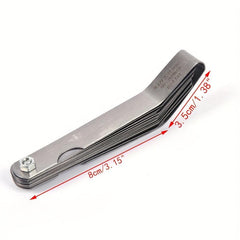 Valve Stopper Gauge Stainless Steel High Precision Gap Ruler Measurement