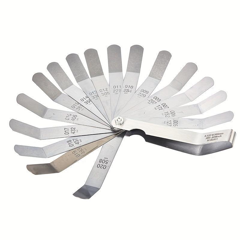 Valve Stopper Gauge Stainless Steel High Precision Gap Ruler Measurement