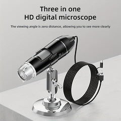 1600X Digital Microscope Camera 3 in 1 Portable Electronic Microscope