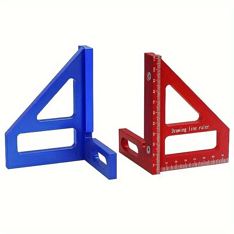 Angle Aluminum Ruler for Superior Woodworking Projects