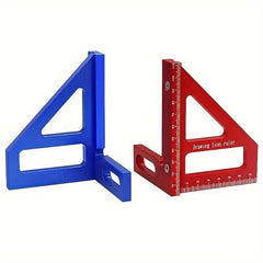 Angle Aluminum Ruler for Superior Woodworking Projects