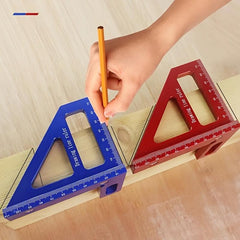 Angle Aluminum Ruler for Superior Woodworking Projects