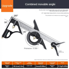 Adjustable Stainless Steel T Square Angle Ruler