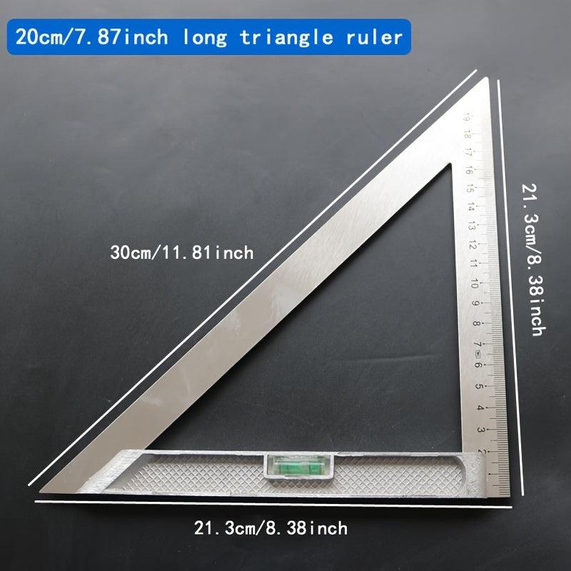 Multifunctional Triangle Ruler Aluminum Alloy Stainless Steel Angle Ruler